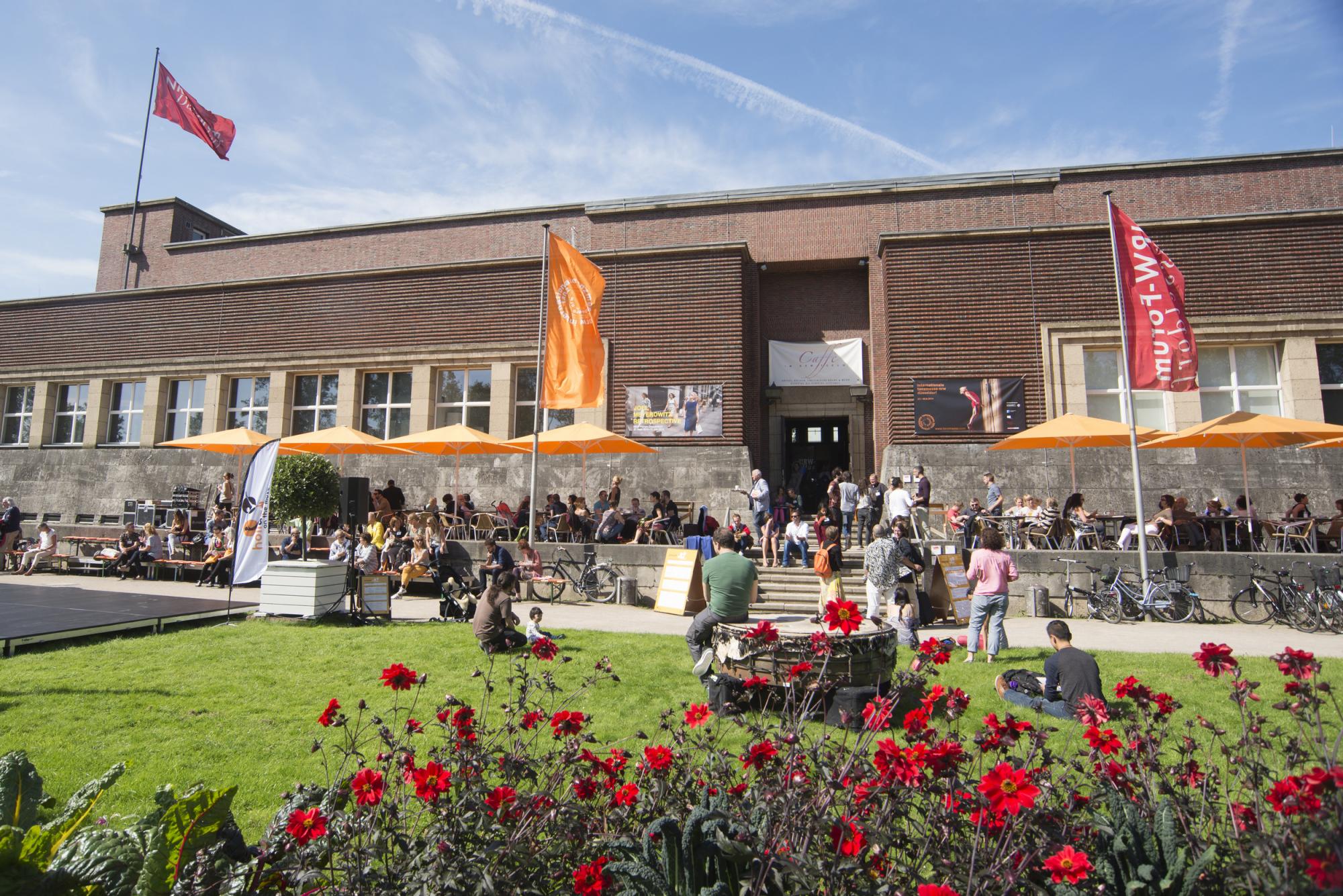 Das Messegelände im NRW-Forum auf der Tanzmesse