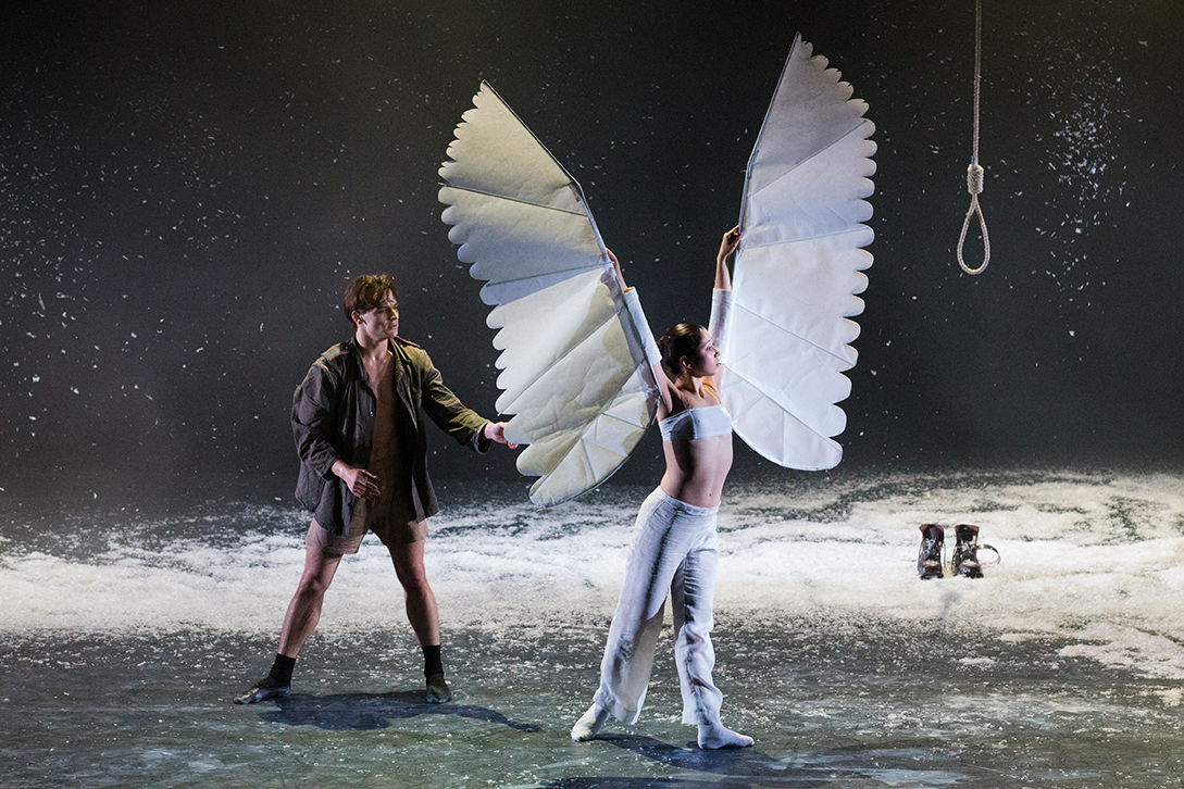 „The Swirl of Snow Remains“ von Natalia Horecna