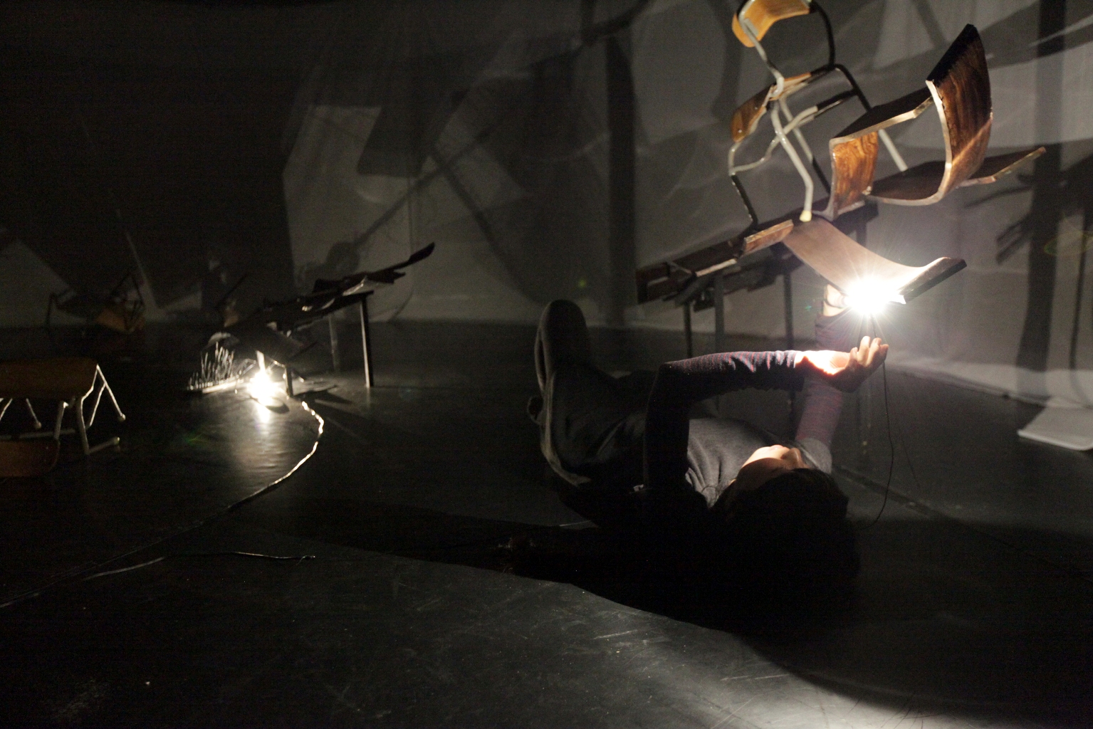 Naoko Tanaka mit „Unverinnerlicht“ in den Sophiensaelen Berlin