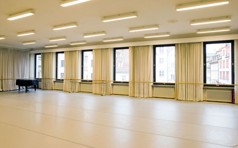 Probenraum des Bayerischen Staatsballetts - Cranko Saal
