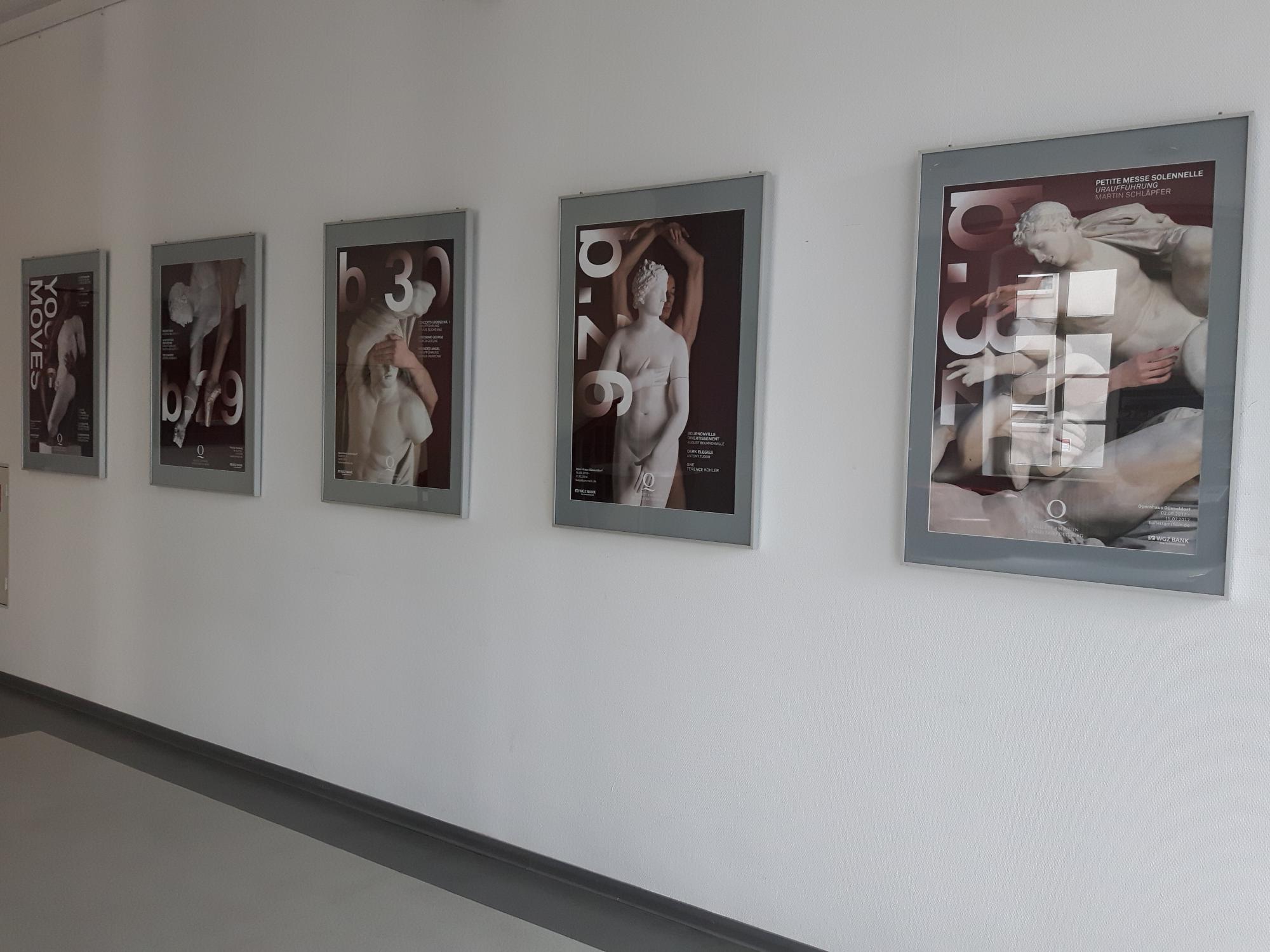 Tanz und Fotografie von Gert Weigelt, eine Plakatausstellung