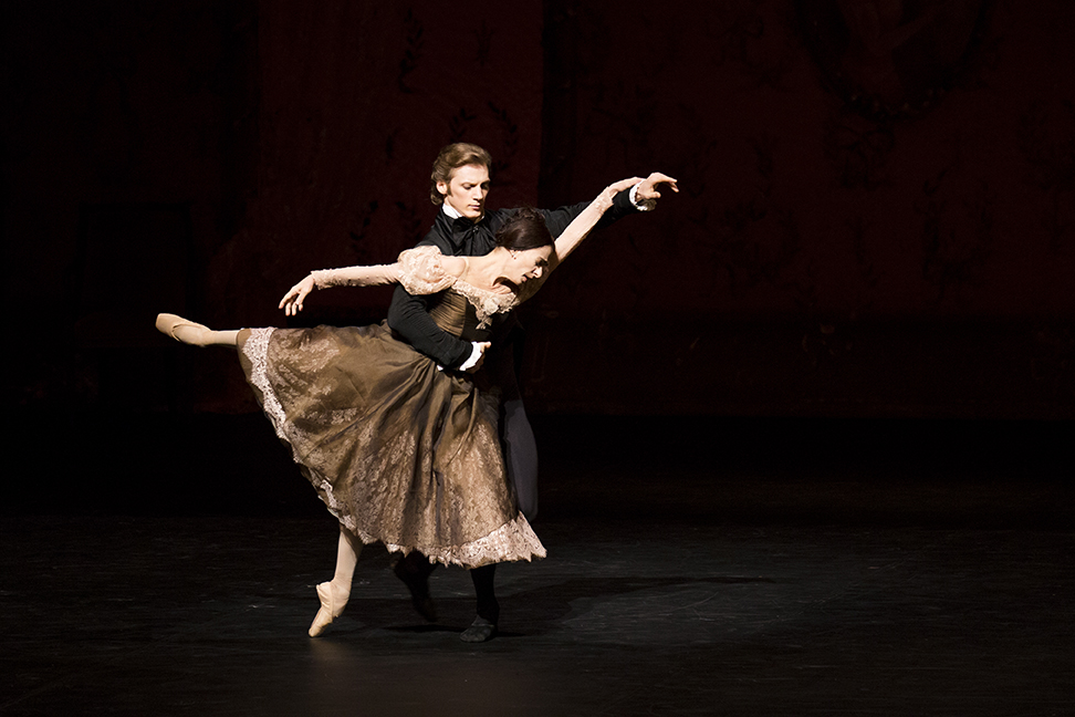 „Eugen Onegin“ von John Cranko. Tanz: Alessandra Ferri, Edvin Revazov.