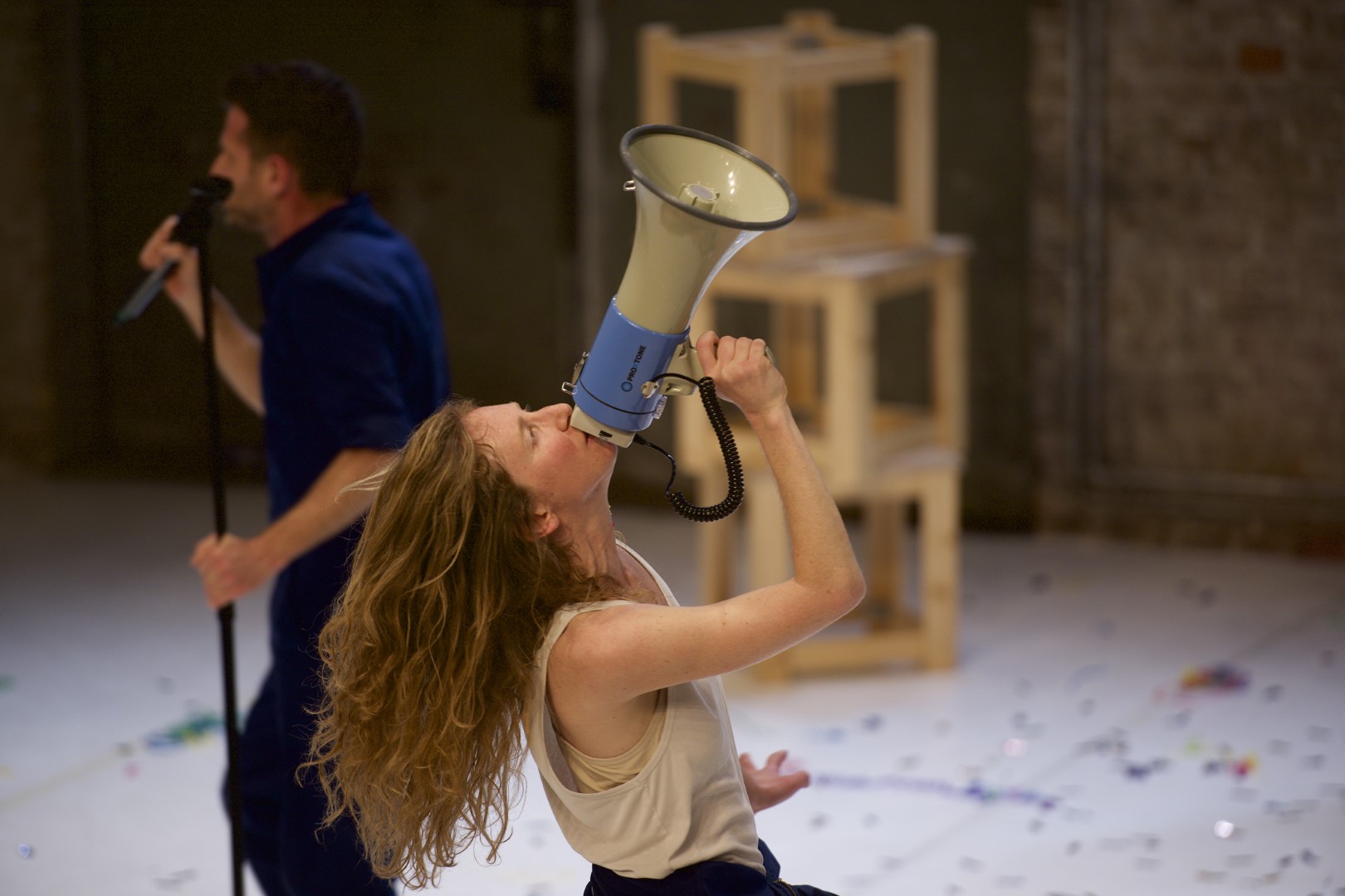 „art attack“ von Niv Sheinfeld &amp; Oren Laor beim MASH Dance: Niv Sheinfeld (v) &amp; Roni Chadash (h)