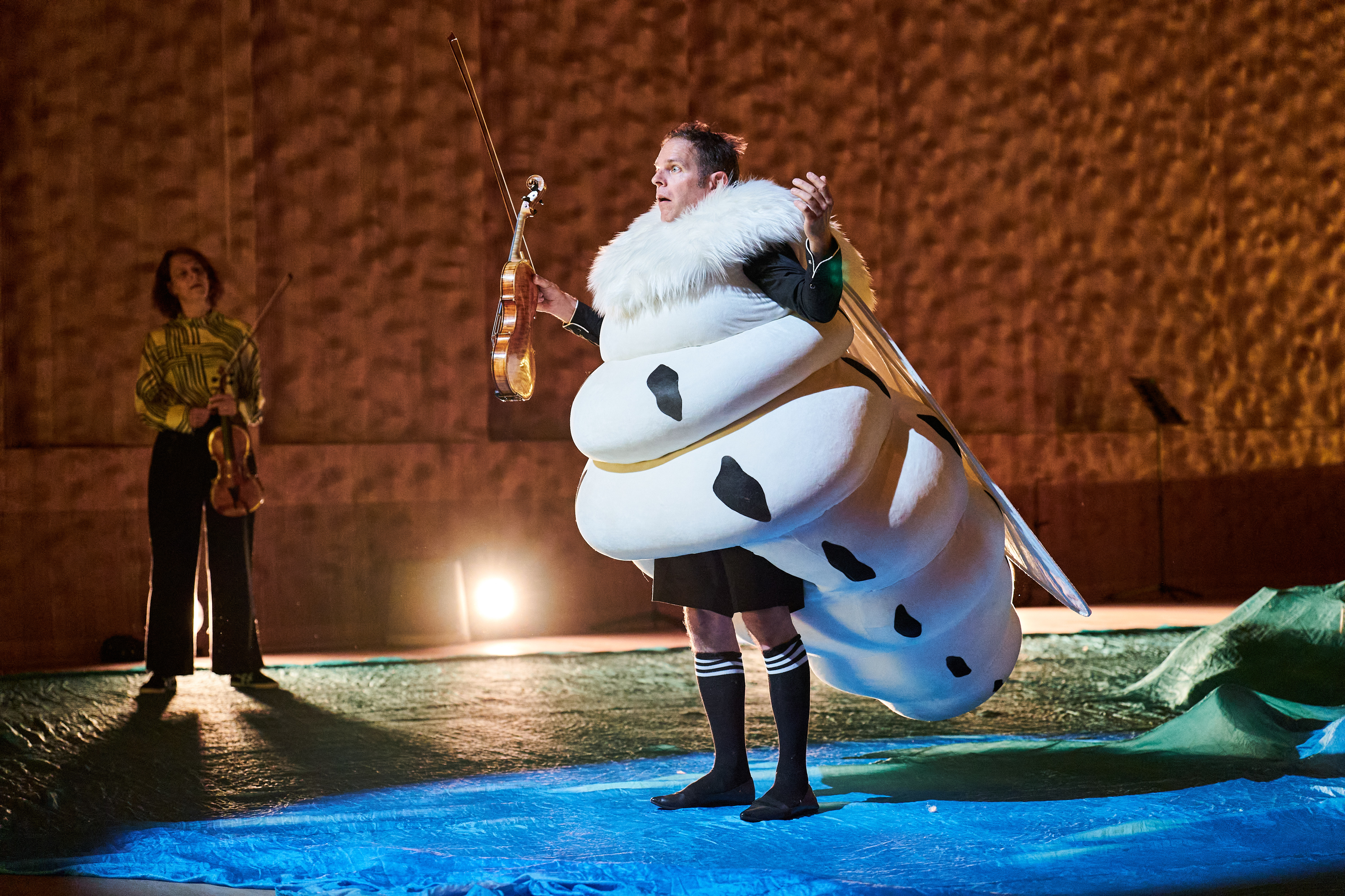 „Treznok – rückwärts ins Konzert“ von Antje Pfundtner: Gregor Dierck, Violine