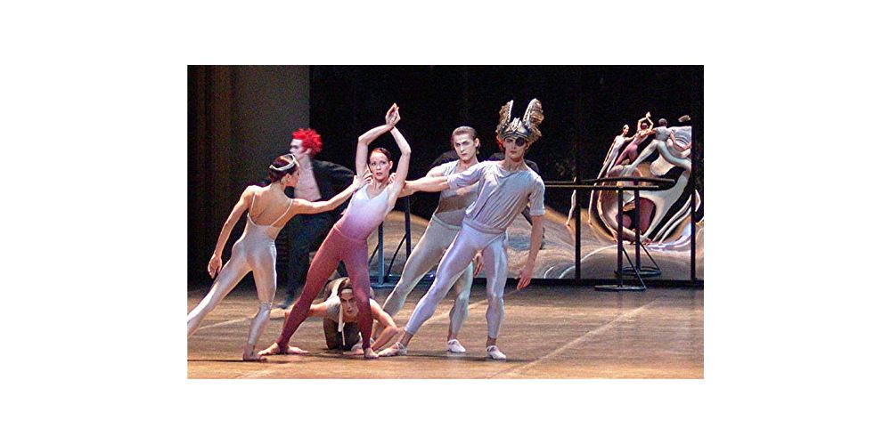 Diana Vishneva, Vladimir Malakhov, Rainer Krenstetter, Beatrice Knop, Wieslaw Dudek und Artem Shpilevsky (v.l.n.r.) in „Ring um den Ring“ beim Staatsballett Berlin