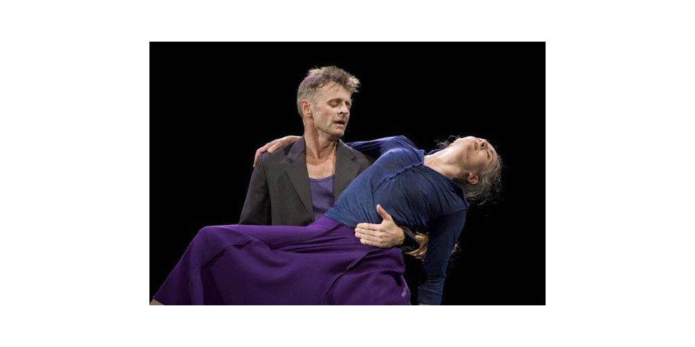 Tänzer: Ana Laguna und Michail Baryschnikow: