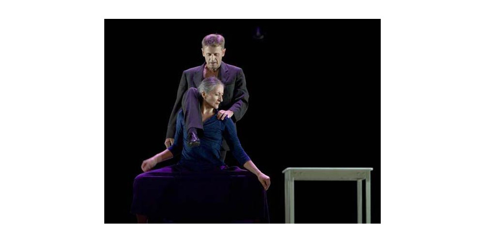 Tänzer: Ana Laguna und Michail Baryschnikow: