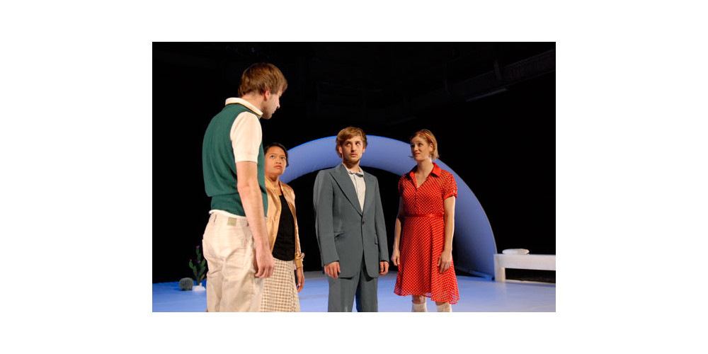 Jörg Schiebe, Christine Joy Ritter, Martin Hansen &amp; Sarah Grether (v.l.n.r.)