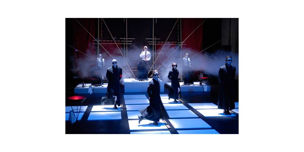 Musiker: Tania da Silva, Lars Neugebauer &amp; Mareike Krumm - Tanz : Matthias Horn, Annegret Thiemann, Kerstin Rünzel &amp; Peter Vandemeulebroecke (v.l.n.r.)