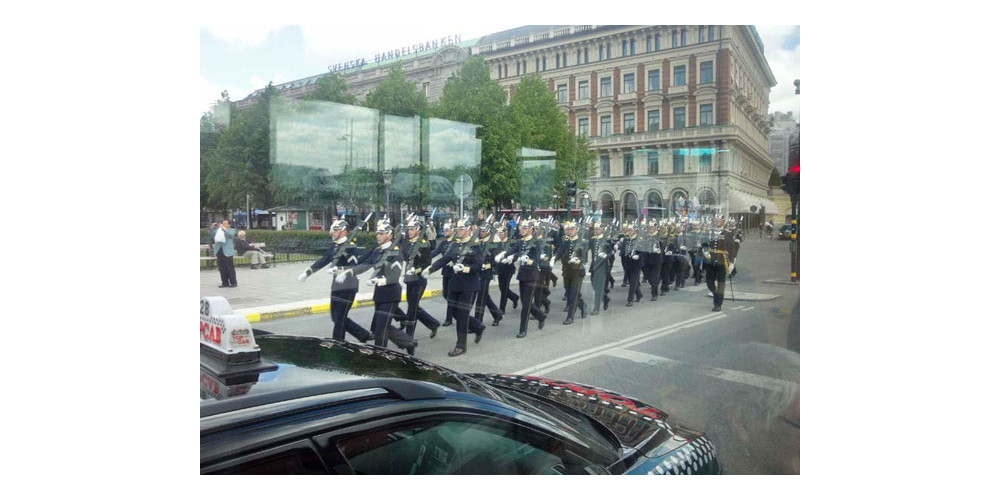 Corps de ballet militaire... auch eine Art von Ballett