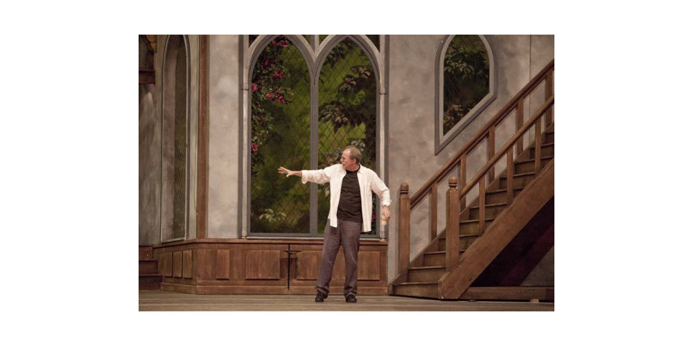 Frank Anderson beim Proben von &quot;La Sylphide&quot; mit dem Ballett der Königlichen Oper Stockholm