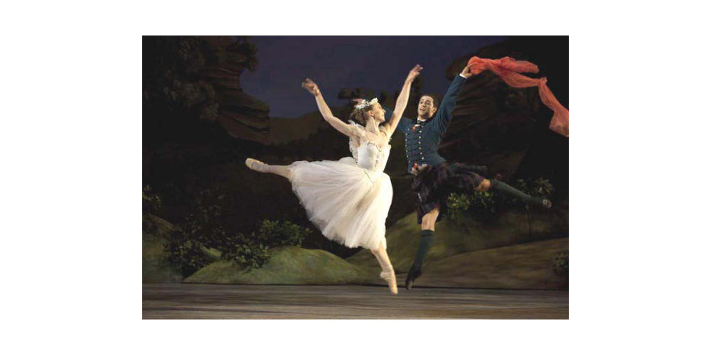 „La Sylphide“ an der Königlichen Oper Stockholm.