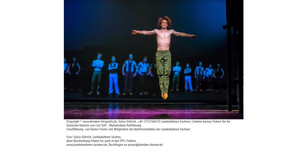 „Carmina Burana“ von Reiner Feistel. Tanz: Ensemble