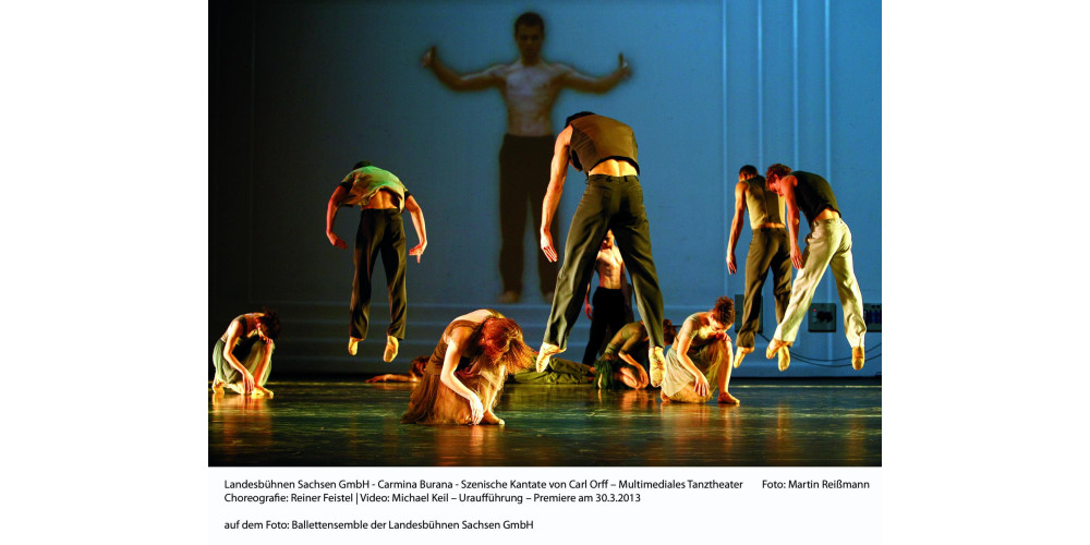 „Carmina Burana“ von Reiner Feistel. Tanz: Ensemble