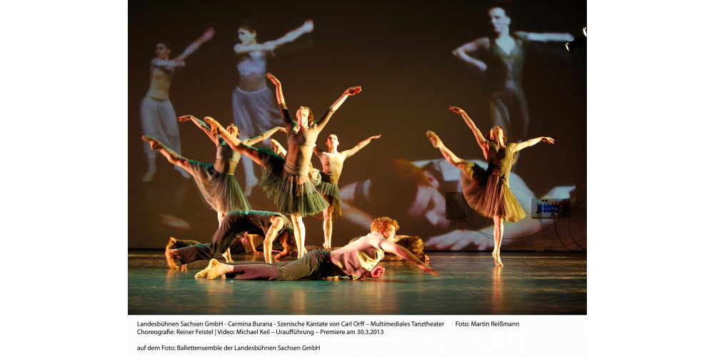 „Carmina Burana“ von Reiner Feistel. Tanz: Ensemble