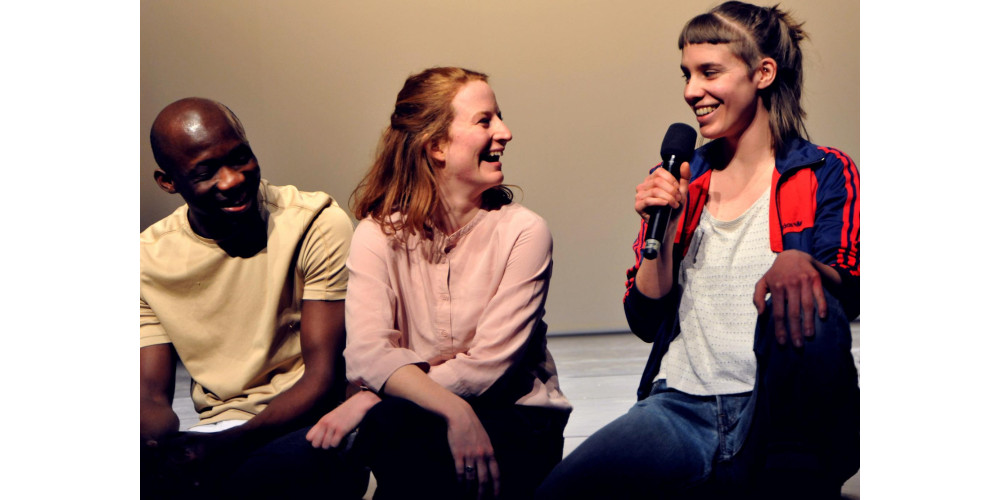 Generalprobe des HZT Berlin für die 6. Biennale Tanzausbildung