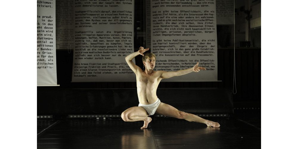 „Baader – Choreografie einer Radikalisierung“ von Christoph Winkler mit Martin Hansen