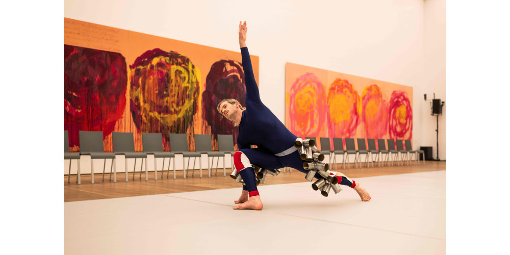 „Dancing Postmodernism“. Werke von Merce Cunningham im Museum Brandhorst. Tanz: Ensemble des Gärtnerplatztheaters