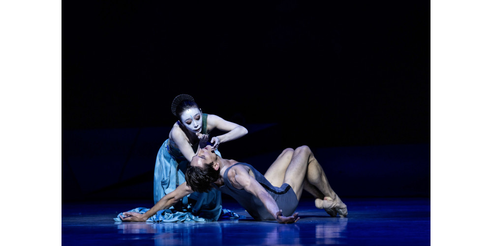 „Die kleine Meerjungfrau“ von John Neumeier, Tanz: Xue Lin (Die kleine Meerjungfrau) und Matias Oberlin (Edvard Der Prinz)