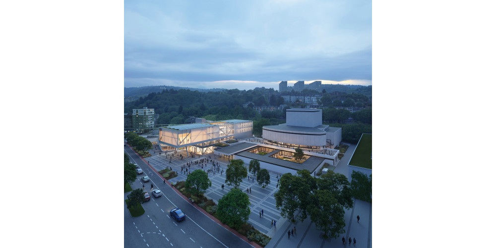 Pina-Bausch-Zentrum. Visualisierung