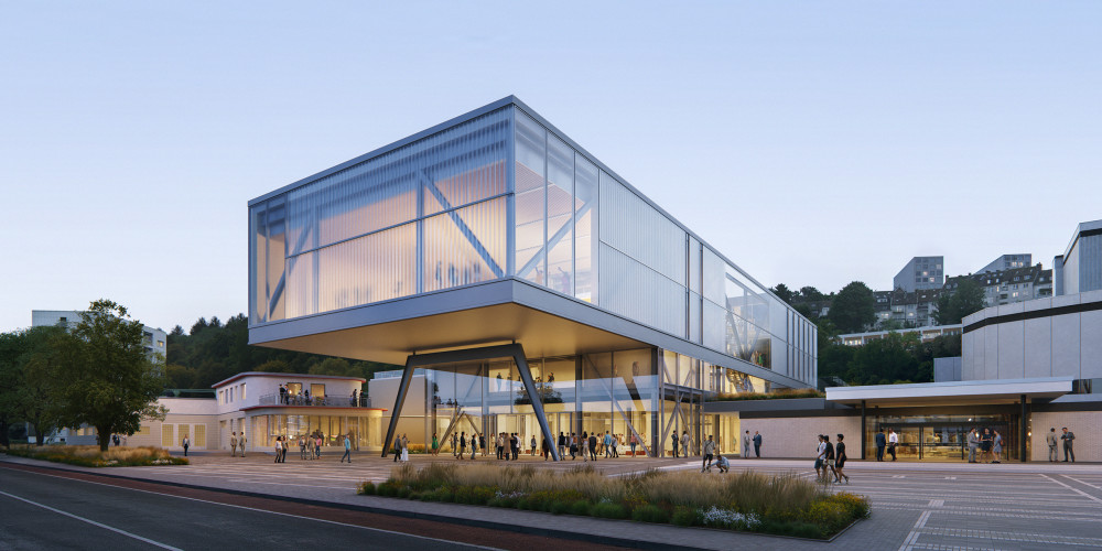 Pina-Bausch-Zentrum. Visualisierung